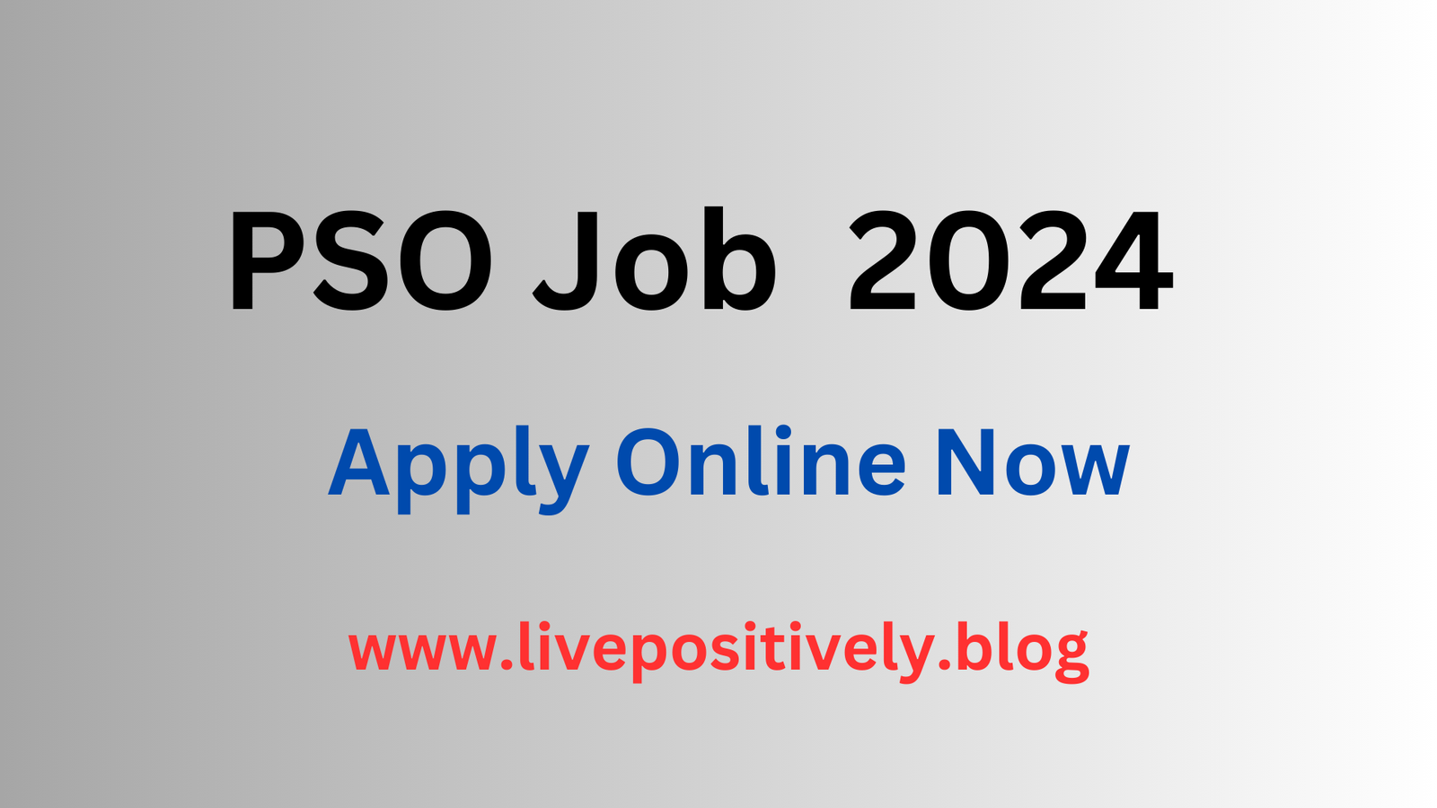 Exciting PSO Job Openings 2024 – Apply Online